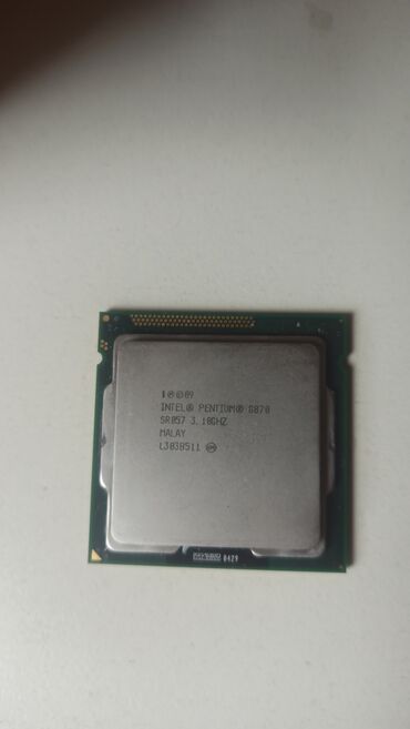 kampütür: Prosessor Intel Pentium g870, 3-4 GHz, 2 nüvə, İşlənmiş
