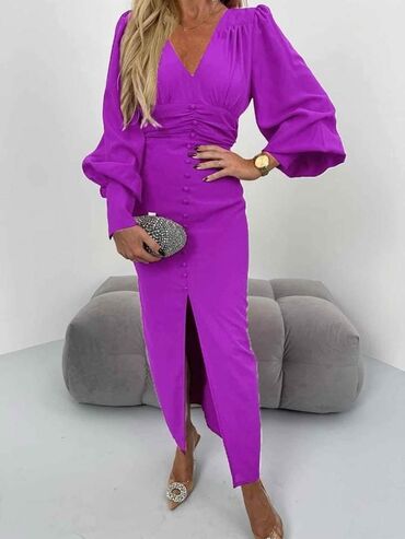 Haljine: M, S (EU 36), L, Večernji, maturski, Dugih rukava — 4