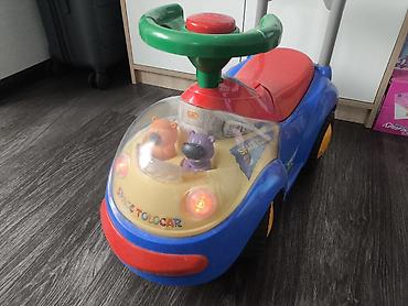 Толокары: Детская машина каталка Jetem Space Tolocar синий — 3