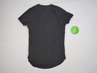 bluzki czarne basic: H&M, T-shirt damski, rozmiar S — 3