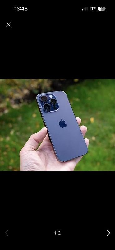 Техника и электроника: IPhone 14 Pro, Новый, 128 ГБ, Deep Purple, Коробка, 78 % — 3