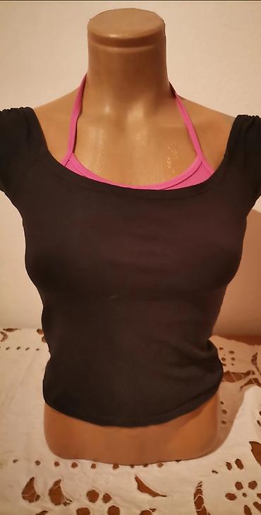 Topovi: Ženski letnji topovi – više modela - Crveno-beli prugasti top na — 12