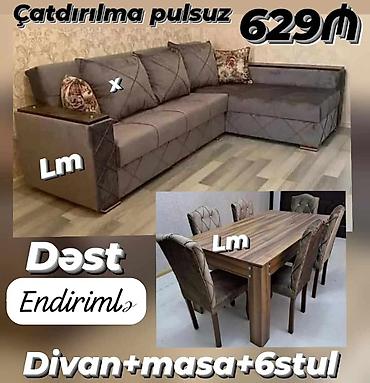 isdol usdul: Yeni, Künc divan, Qonaq otağı üçün, Açılmayan — 1