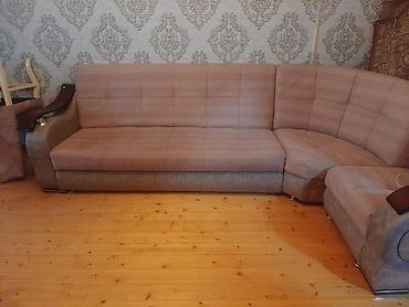 Künc divan dəsti - Forma: L-şəkilli, sağ künc. - Oturacaq yerləri