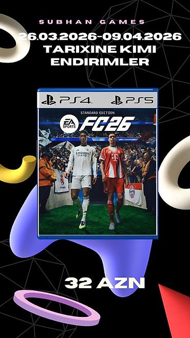 PS5 (Sony PlayStation 5): PS4/PS5 oyunları – endirimli Tarix: 26.03.2026–09.04.2026 (Subhan — 1