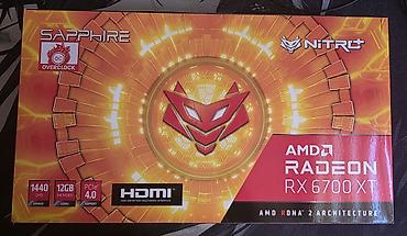 işlənmiş komputerler: Videokart Sapphire Radeon RX 6700 XT, 12 GB, İşlənmiş — 4