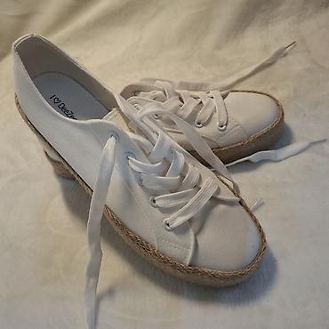 zara haljina s: Beli ženski platneni patike/espadrile DeeZee - Brend/model: DeeZee — 7