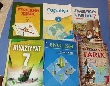 Digər məktəb dərslikləri: Her biri 3 azn