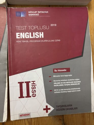 Digər məktəb dərslikləri: Test tolulari yeni toplular 5azn kohneler 3azn diger kitablar 3azn — 15