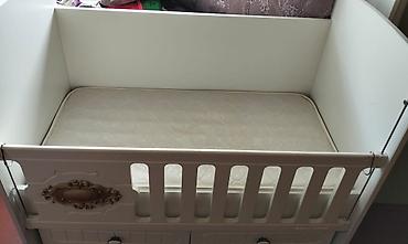 lay lay matras: Uşaq beşiyi – “Baby Mood” model - Rəng: krem/ağ tonlarında, klassik — 3