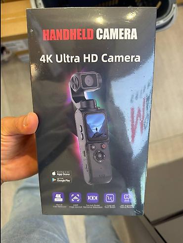 Ручная 4K Ultra HD камера с трехосевым стабилизатором - Съемка в 4K at lalafo.kg Ручная 4K Ultra HD камера с трехосевым стабилизатором - Съемка в 4K