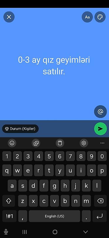 sintepon uşaq kombinezonları: 0–3 aylıq qız uşaqları üçün geyimlər satılır. - Ölçü aralığı: yeni — 1