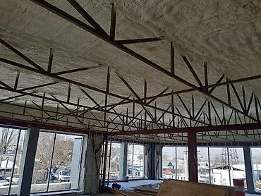 Утепление: Напыляемая теплоизоляция ППУ (пенополиуретаном) для кровель и — 2