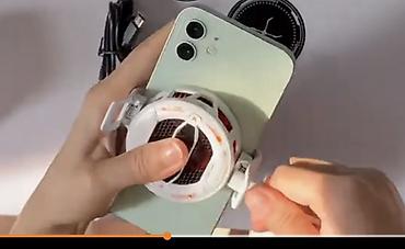 ps5 oyun diskləri: Smartfon üçün soyuducu (clip-on fan/radiator) - Universal quruluş — 2