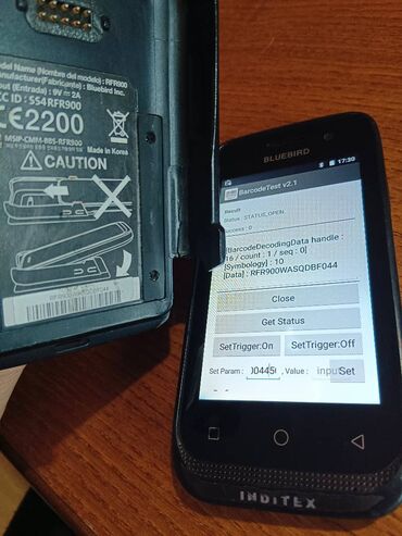 PDA i oprema: Bluebird EF400 Handheld Mobile Computer skener Android Ispravno — 9