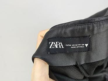getry gymshark: Zara, Legginsy Ze skóry ekologicznej damskie, rozmiar M — 4
