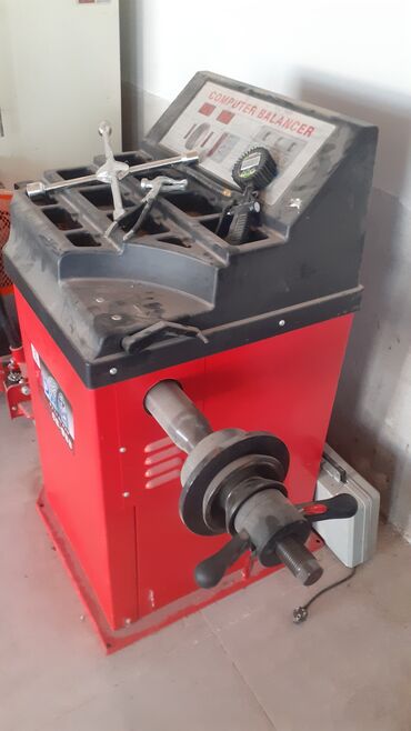 Avtoservis avadanlıqları: Euromax avtomobil qaldıranı (hidravlik, iki postlu tip). Qırmızı metal — 7