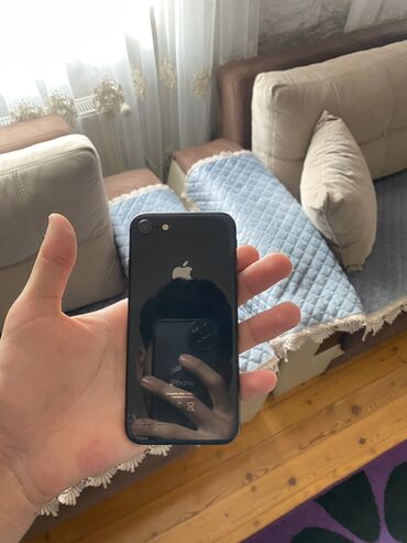 Apple iPhone: IPhone 8, 64 GB, Jet Black, Zəmanət, Barmaq izi, Sənədlərlə