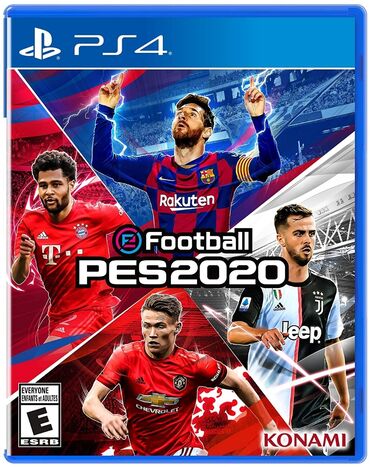 Oyun diskləri və kartricləri: Ps4 pes 2020
pes2020