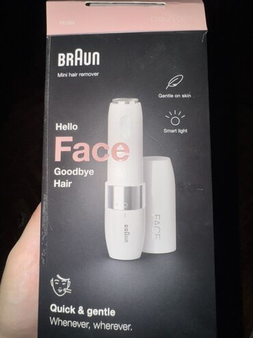 ucuz blender: Epilyator, Braun, Üz üçün