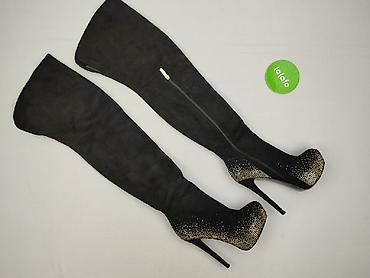 high heels: Kozaki damskie, rozmiar 39 — 2