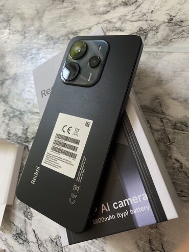 купить iphone xr в бишкеке: Redmi, Redmi Note 14, Жаңы, 128 ГБ, түсү - Кара, 1 SIM, 2 SIM, eSIM