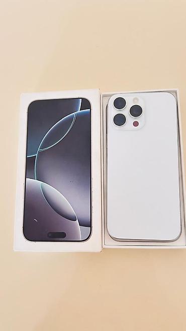 iphone 16 pro max dubai: IPhone 16 Pro Max, 256 GB, White Titanium — 2