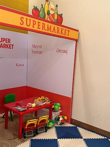 miniş: Uşaq üçün modul mini-şəhər oyun zonası – Polis, Xəstəxana və — 10
