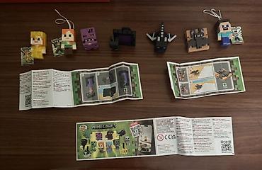 oyuncaq fiqurlar: Məhsul: Minecraft Temalı kolleksiya fiqurları və aksesuarlar dəsti — 1