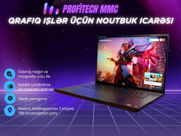 hard disk qiyməti: Qrafik işlər üçün Noutbuk İcarəsi 🔹 PROFITECH MMC təqdim edir 🔹 💻