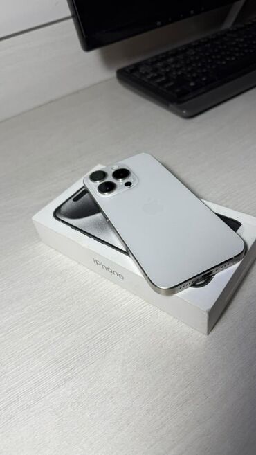 айфон 12 про макс цена в бишкеке бу: IPhone 16 Pro Max, Жаңы, 256 ГБ, White Titanium, Куту, 100 %