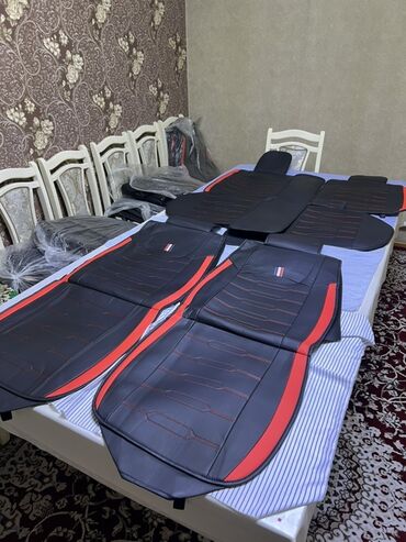 датчик света: Чехлы Экокожа, С подушкой, цвет - Черный, Universal Seat cover, Новый, Самовывоз