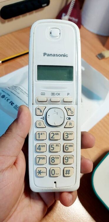 az işlənmiş telefonlar: Stasionar telefon Panasonic, Simsiz, İşlənmiş, Ünvandan götürmə, Pulsuz çatdırılma, Ödənişli çatdırılma