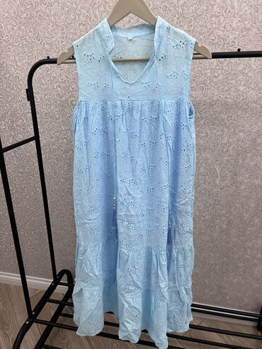 Повседневные платья: Повседневное платье, Длинная модель, Платье-рубашка — 7