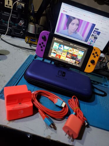 матрицы для ноутбуков: Nintendo switch чипованная (прошитая) 32+256гб записано 36 игр при
