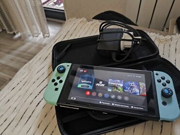 нинтендо дс: Nintendo switch rev2 ПРОШИТАЯ КЕФИР СОСТОЯНИЕ ПУШКА В комплекте док