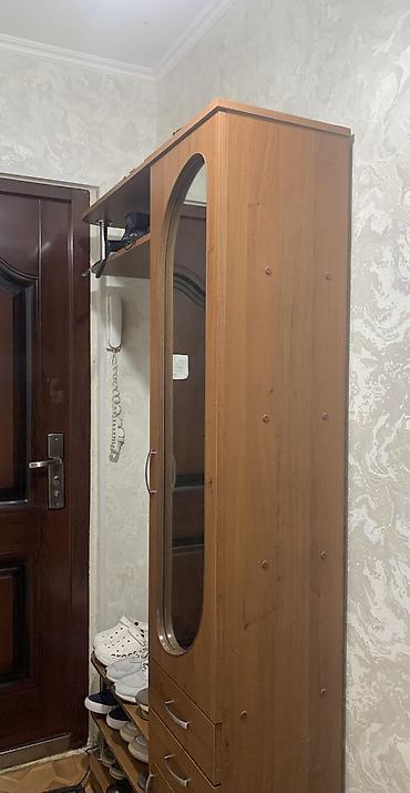 Гарнитуры для прихожей: Прихожая модульная из ЛДСП, цвет тёплый орех. высота:190 длина:100 — 3