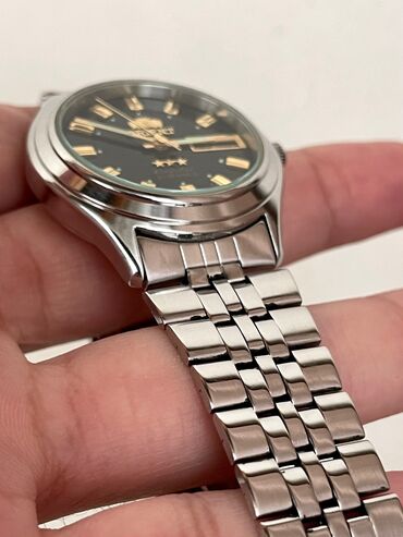 Qol saatları: İşlənmiş, Qol saatı, Orient, rəng - Qara — 5