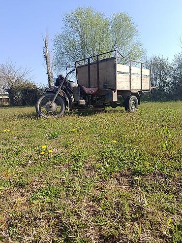 3 tekerlekli motor: Motosiklet əsaslı yük daşıyan üçtəkərli nəqliyyat vasitəsi - — 2