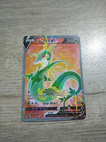 Pokemon TCG kartı – Serperior V (Sərperior V) - Set: Sword &
