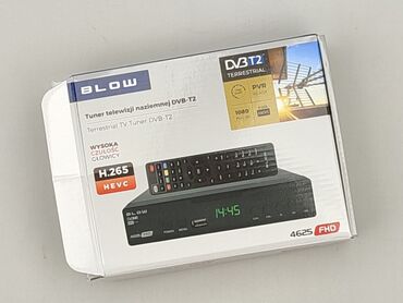 Tuner telewizji naziemnej DVB-T2 BLOW 4625 FHD V2, obsługujący w lalafo.pl Tuner telewizji naziemnej DVB-T2 BLOW 4625 FHD V2, obsługujący