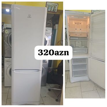 soyducu satisi: 2 двери Indesit Холодильник Продажа, цвет - Белый