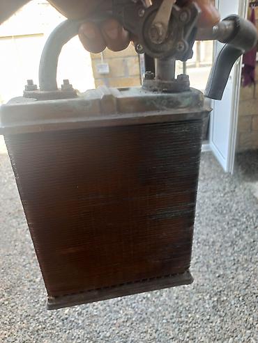 radiator: Avtomobil üçün soba radiatoru (peç radiatoru) - Material — 1