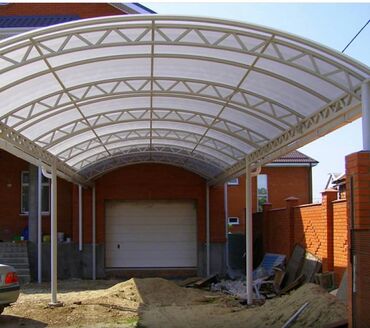 Naveslər, markizlər: Bu metal konstruksiyalı talvar avtomobillər, həyətlər və ya digər açıq — 7