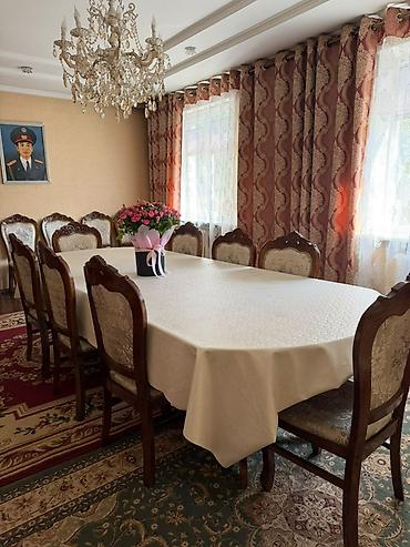 Столы для зала: Большой овальный стол для переговорной/столовой - Форма: овальная, с — 8