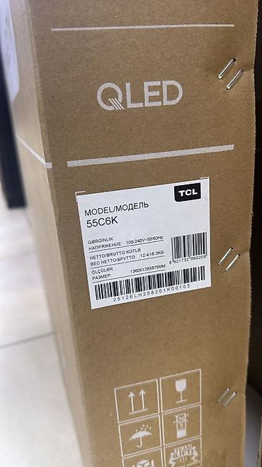 tcl телевизор: Новый Телевизор TCL QLED 55" 4K (3840x2160), Бесплатная доставка — 1