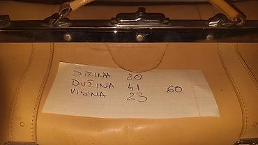 Ostali predmeti za umetnost i kolekcionarstvo: Obijačke tašne model "Alo Bing kako brat" Kožna tašna starinski model — 5