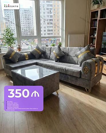 Künc Divan – Konforto - Ölçülər: 260 × 160 sm - Mexanizm: açılır lalafo.az -da Künc Divan – Konforto - Ölçülər: 260 × 160 sm - Mexanizm: açılır