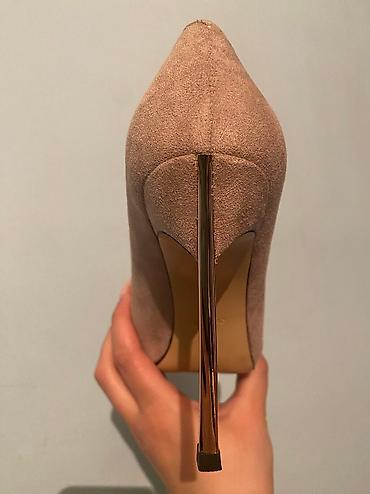 duxi parfum sulari: Tuflilər, Ölçü: 39, rəng - Bej, Yeni — 2