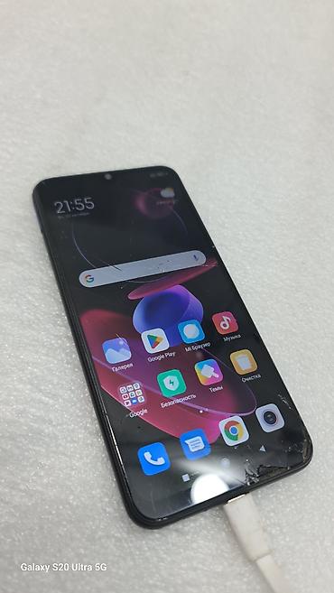 франтом: Redmi, Redmi Note 8, Б/у, 32 ГБ, цвет - Черный, 2 SIM — 4